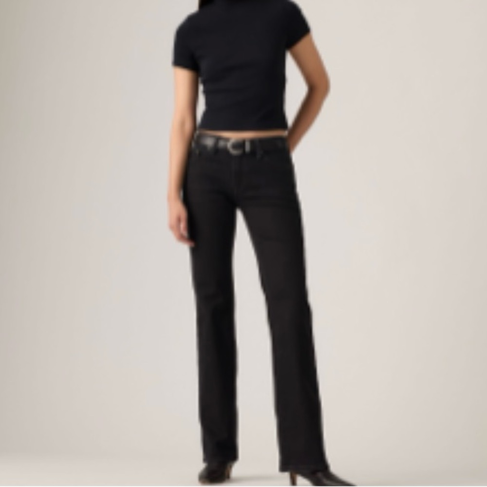 levi’s women’s super low bootcut jeans